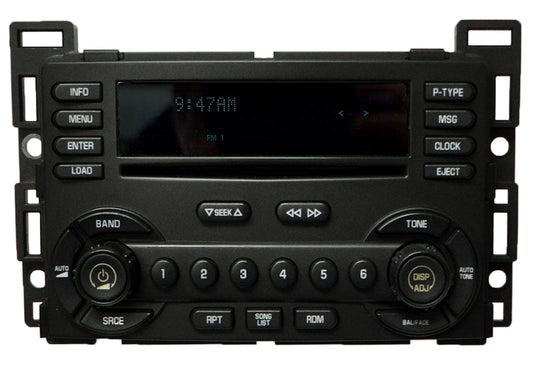 Chevrolet Chevy Radio 6 Disc CD Changer Stereo Receiver OEM
