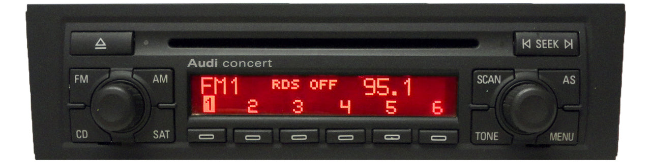Brand NEW! AUDI Concert Radio SATELLITE Stereo CD Player A3 06 07 08