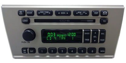 06 Lincoln LS Radio 6 DISC CD Player 6W4T-18C815-AA Fo181 2006