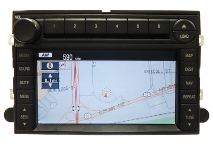06 2006 Ford FREESTYLE Navigation GPS 6 CD Radio Changer