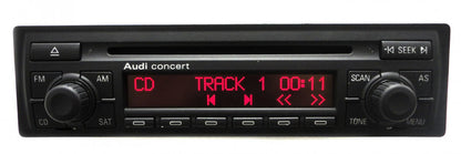 AUDI Concert Radio SATELLITE Stereo CD Player A4 S4 A6 S6 A8 TT 1998 1999 2000 2001 2002 2003 2004 2005
