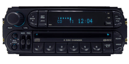 New Mechanism 2002 - 2007 Chrysler Jeep Dodge OEM AM FM Radio 6 CD Changer RBQ