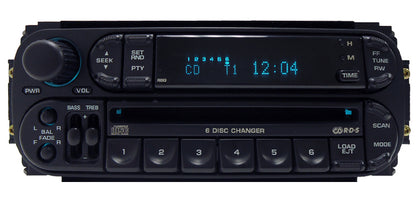 2002 - 2007 Chrysler Jeep Dodge OEM AM FM Radio 6 CD Changer RBQ