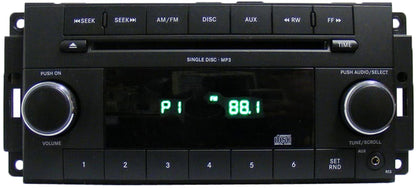 2007 - 2012 JEEP DODGE CHRYSLER OEM AM FM Radio Stereo MP3 CD Player Receiver RES
