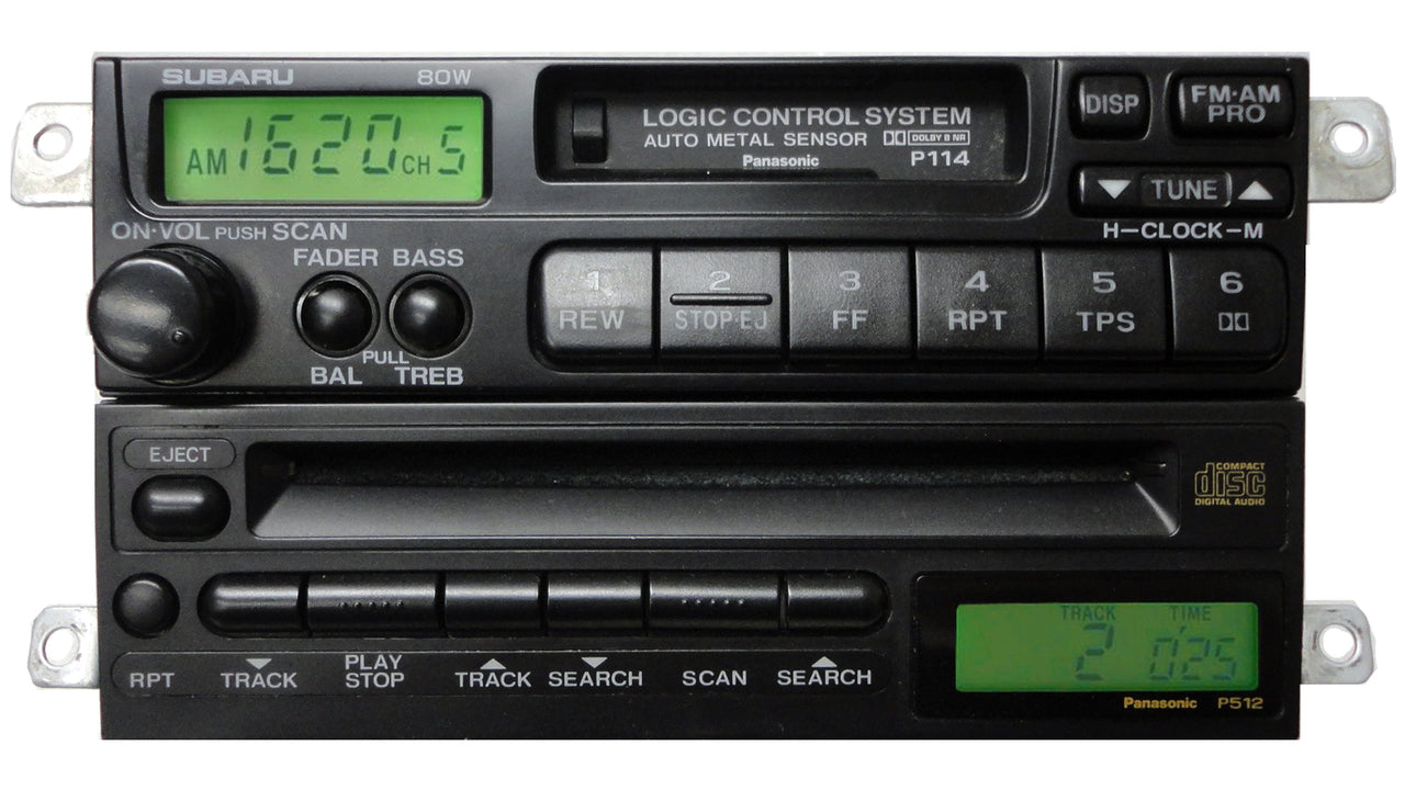 95 96 97 98 99 01 02 03 04 SUBARU Legacy Forester Impreza Radio Tape CD Player P114