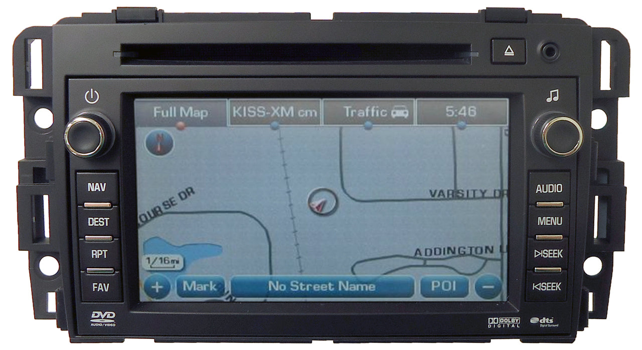 2009 - 2010 Unlocked Buick Chevy Navigation DVD CD Player Display Radio UZR