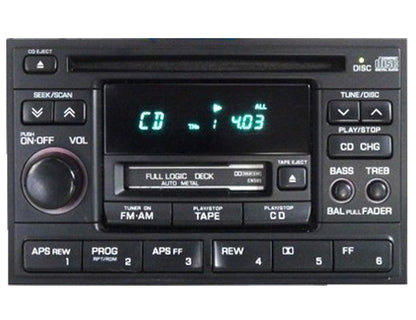 1997 - 1998 Nissan Maxima OEM AM FM Radio CD Tape Cassette Player Receiver CN585