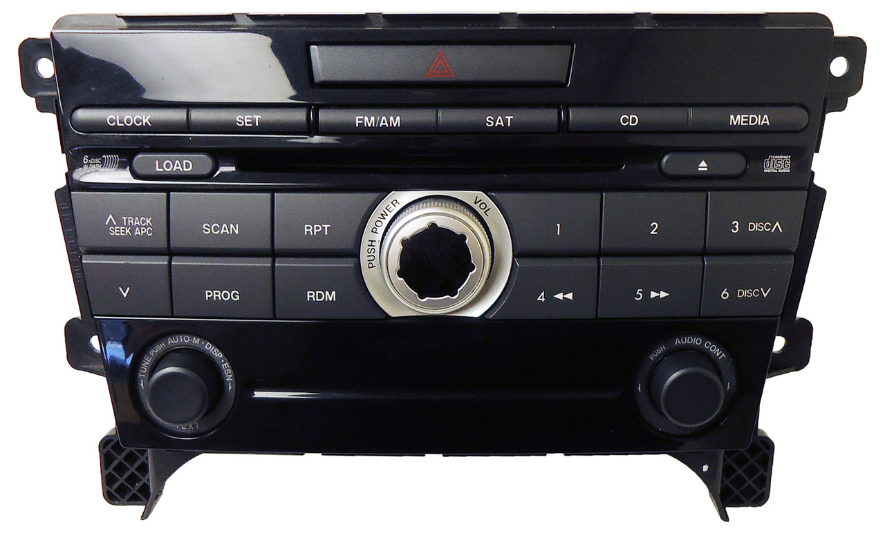 07 08 09 Mazda CX-7 XM BOSE Radio 6 Disc Changer CD Player EG276669RX 2007 2008 2009