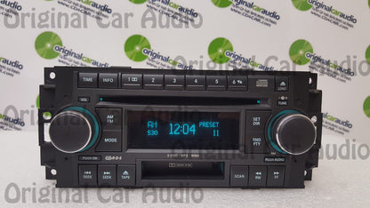 Dodge Chrysler Radio 6 Disc CD Changer MP3 Tape Cassette