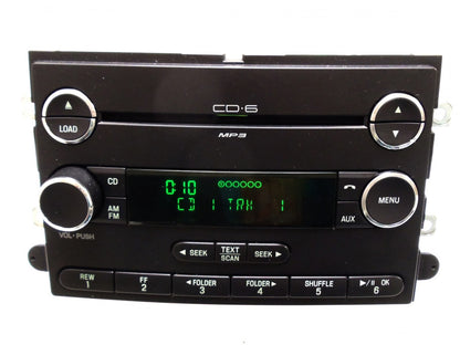 2006 - 2009 Ford FUSION Mercury MILAN Radio AUX MP3 6 Disc CD Changer