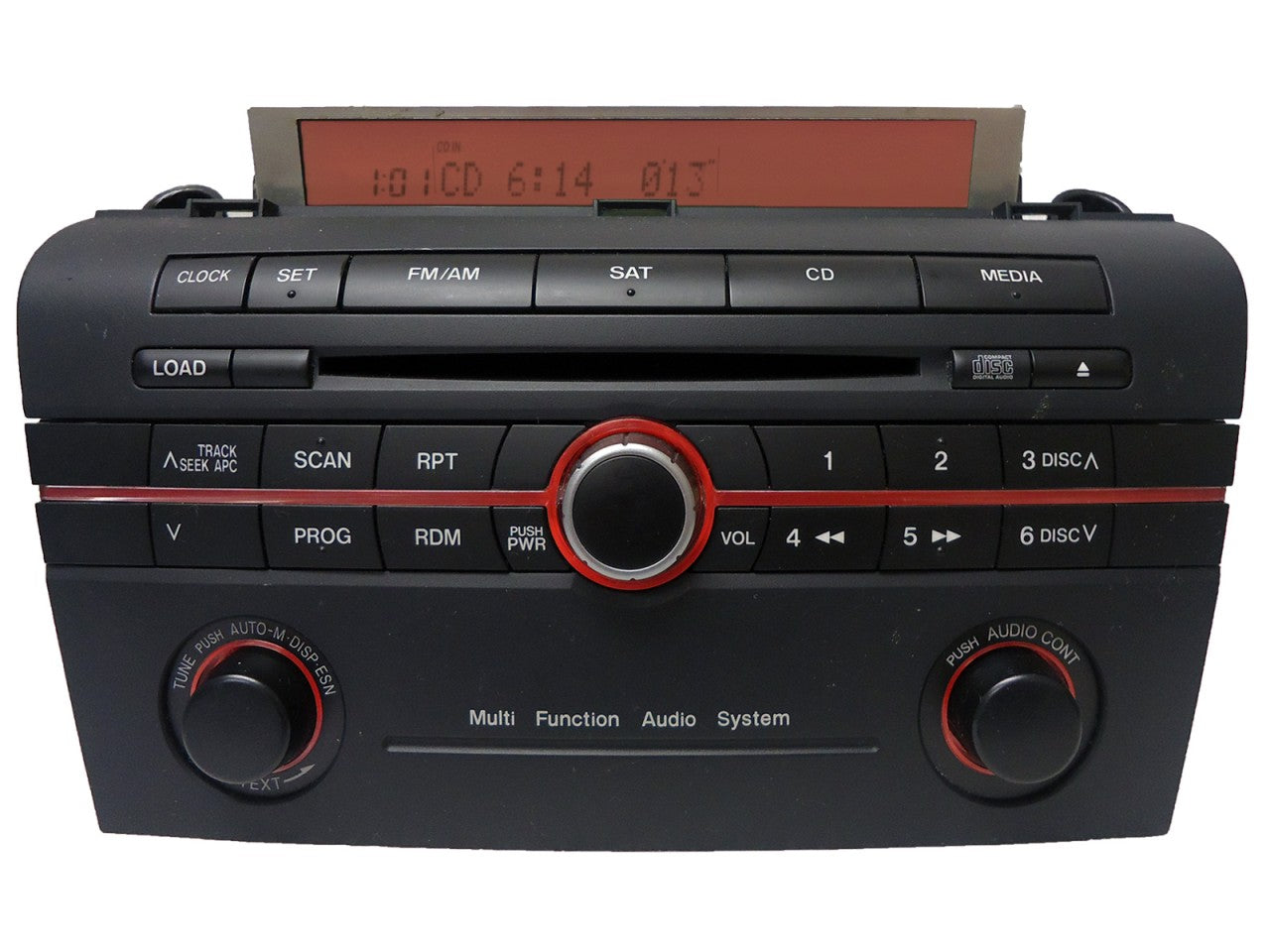 MAZDA 3 THREE Radio SAT Stereo CD Player 2006 2007 06 07