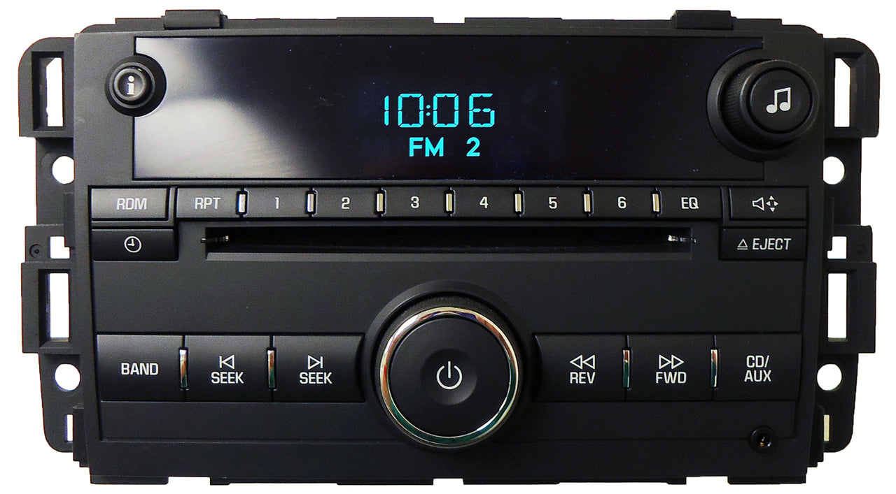 2009 2010 2011 2012 2013 GMC Chevy Chevrolet Impala OEM Radio Stereo AUX CD Player Receiver
