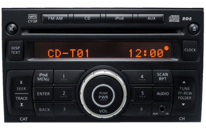 07 08 09 10 11 NISSAN SENTRA Versa Rogue Cube Xterra Radio Stereo CD MP3 Player AUX Ni249