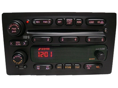 Pontiac Vibe Radio AUX 6 Disc CD Changer Receiver AM FM OEM