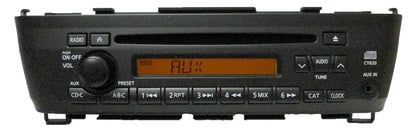 00 01 02 03 04 05 06 Nissan Sentra OEM AM FM Radio Stereo Single CD Player AUX Remote Changer Controls 4 Speaker 100 Watt System CY620 CY08B