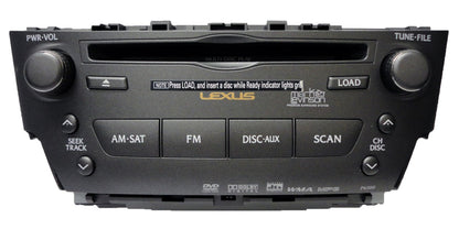 2006 2007 2008 Lexus IS-F IS250 IS350 Radio 6 Disc CD Changer Player Stereo Mark Levinson MP3 WMA DVD AUX P6500