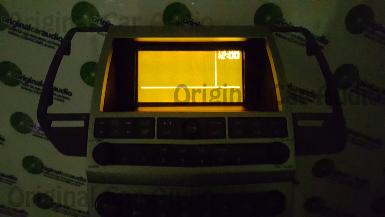 04 06 05 Nissan MAXIMA Full Dash Unit BCM Screen Display Cd Tape Radio Stereo Player BLACK