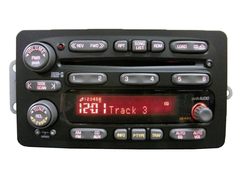 Pontiac Radio 6 Disc CD Changer Receiver Stereo AM FM OEM