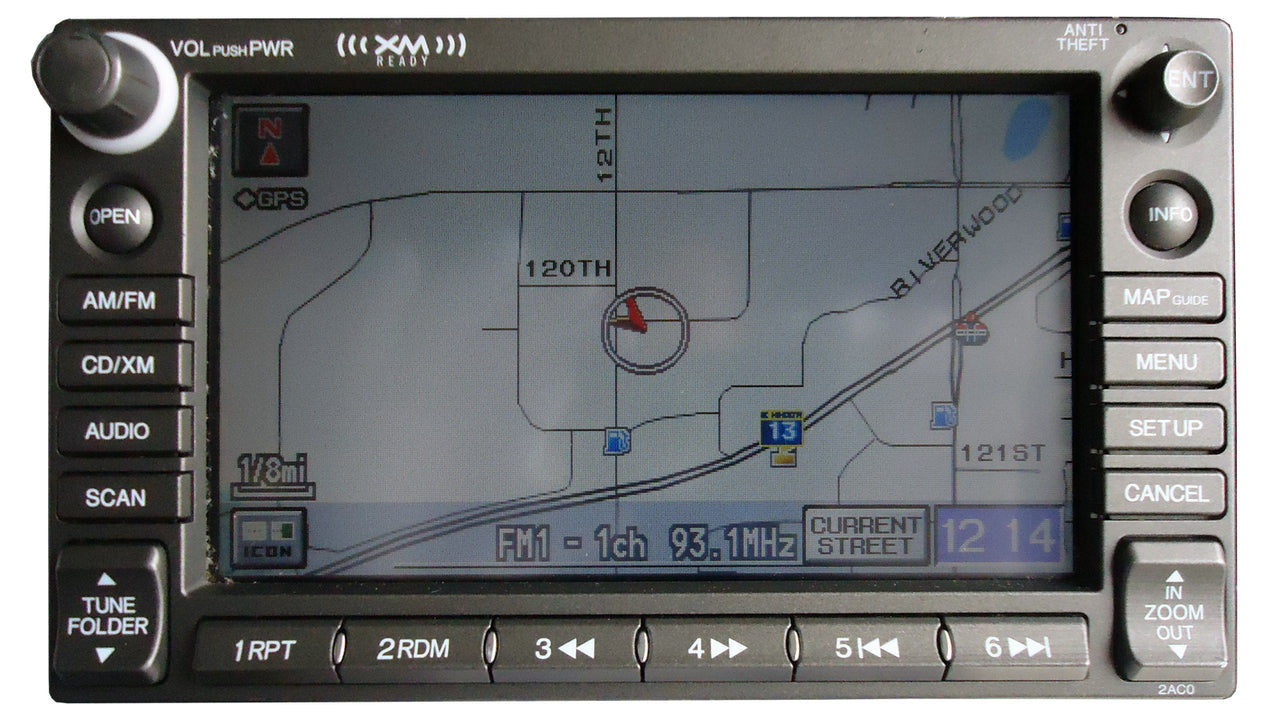 06 07 08 09 Honda CIVIC OEM XM Satellite Radio NAVI GPS Disc CD Changer 2AC0