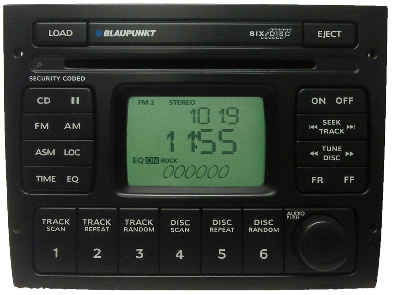 2004 - 2006 Pontiac GTO BLAUPUNKT Radio 6 Disc CD Changer Stereo OEM