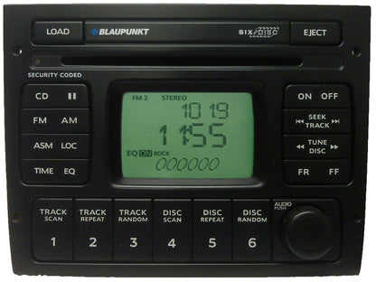 2004 - 2006 Pontiac GTO BLAUPUNKT Radio 6 Disc CD Changer Stereo OEM
