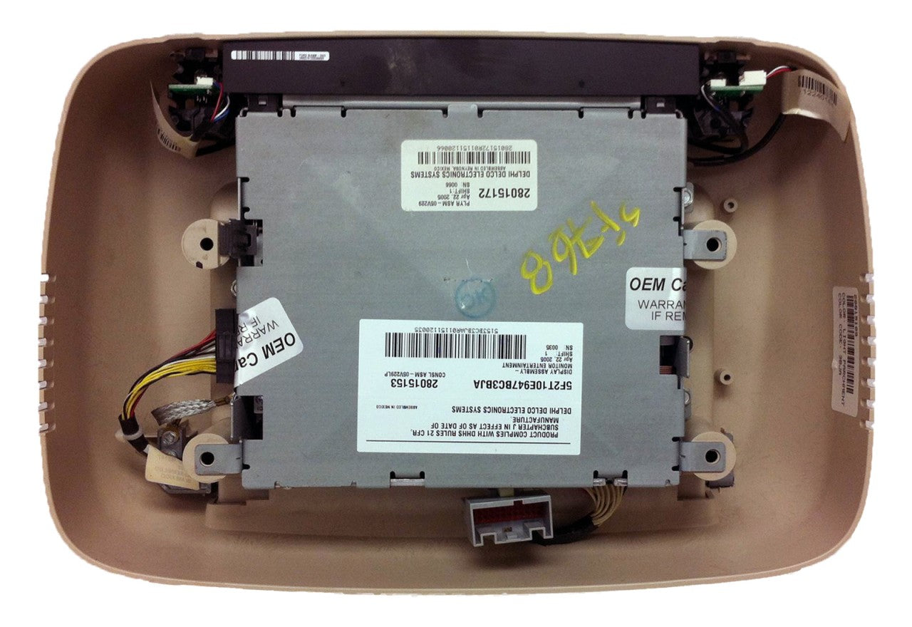 Ford Expedition Lincoln Navigator DVD Player Screen Rear Entertainment