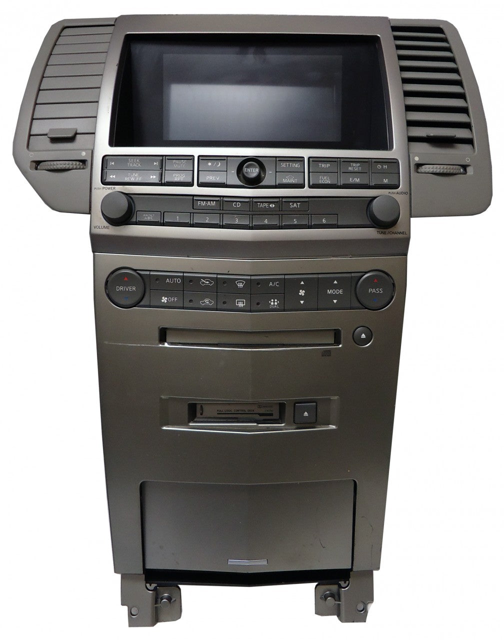 04 06 05 Nissan MAXIMA Full Dash Unit BCM Screen Display Cd Tape Radio Stereo Player