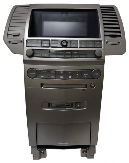 04 06 05 Nissan MAXIMA Full Dash Unit BCM Screen Display Cd Tape Radio Stereo Player