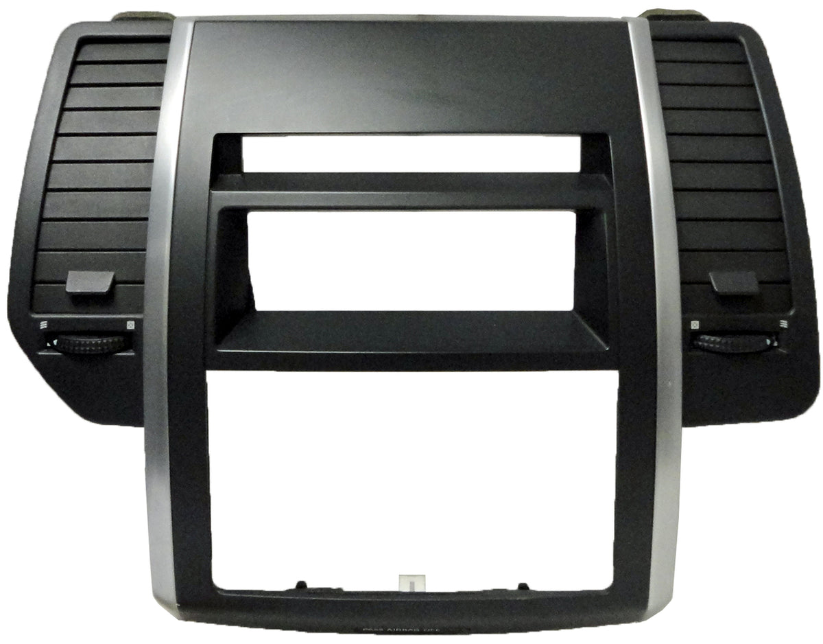 NISSAN Maxima Radio Bezel Vents Faceplate 2007 2008 Black