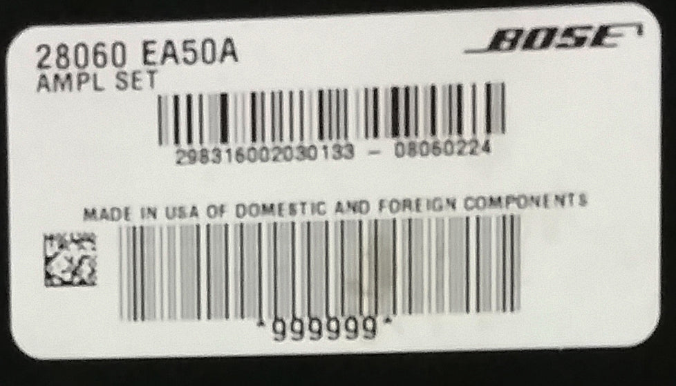 2003 - 2012 NISSAN INFINITI OEM BOSE Amp Radio Stereo Amplifier