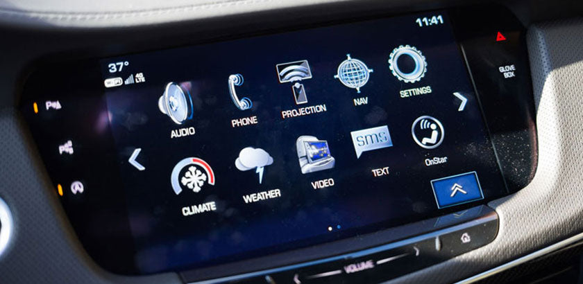 New Screen 2016 - 2018 Cadillac CT6 Navigation Information Media Display Screen Refurbished
