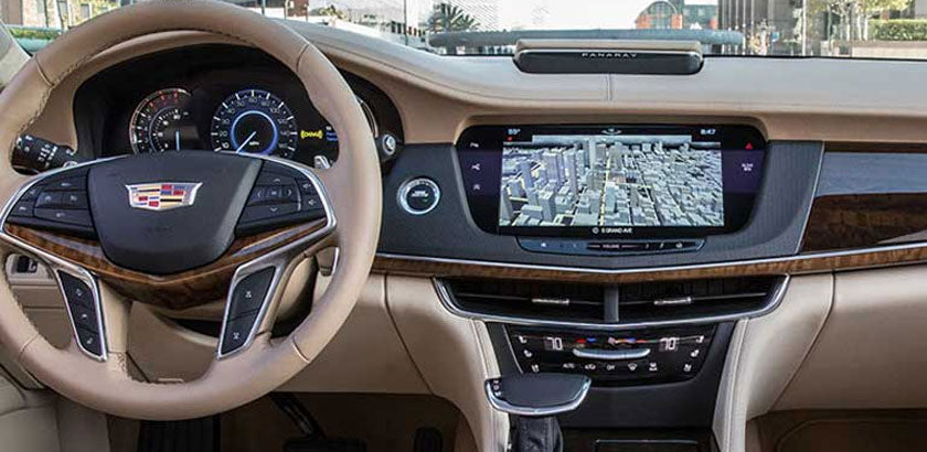 2016 - 2018 Cadillac CT6 Navigation Information Media Display Screen
