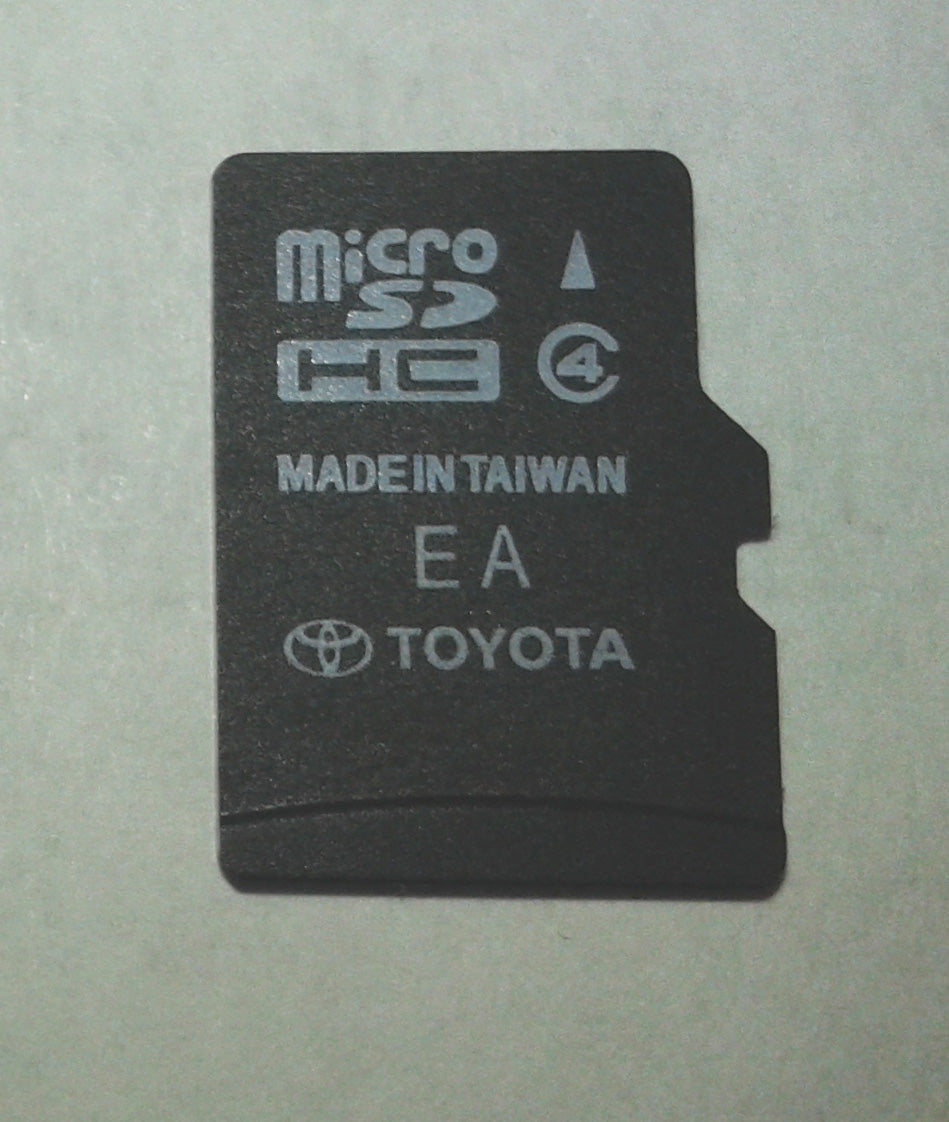 Toyota Mirco SD Card 86271-OE183