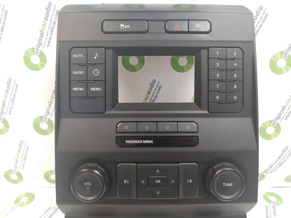 2015 - 2017 15 16 17 Ford F150 OEM 4" Touch Screen Radio Climate Control Bezel ONLY FL3T-18E243-AAJ