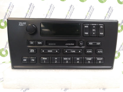 2000 - 2001 00 01 Lincoln LS OEM Alpine AM FM Radio Cassette Receiver
