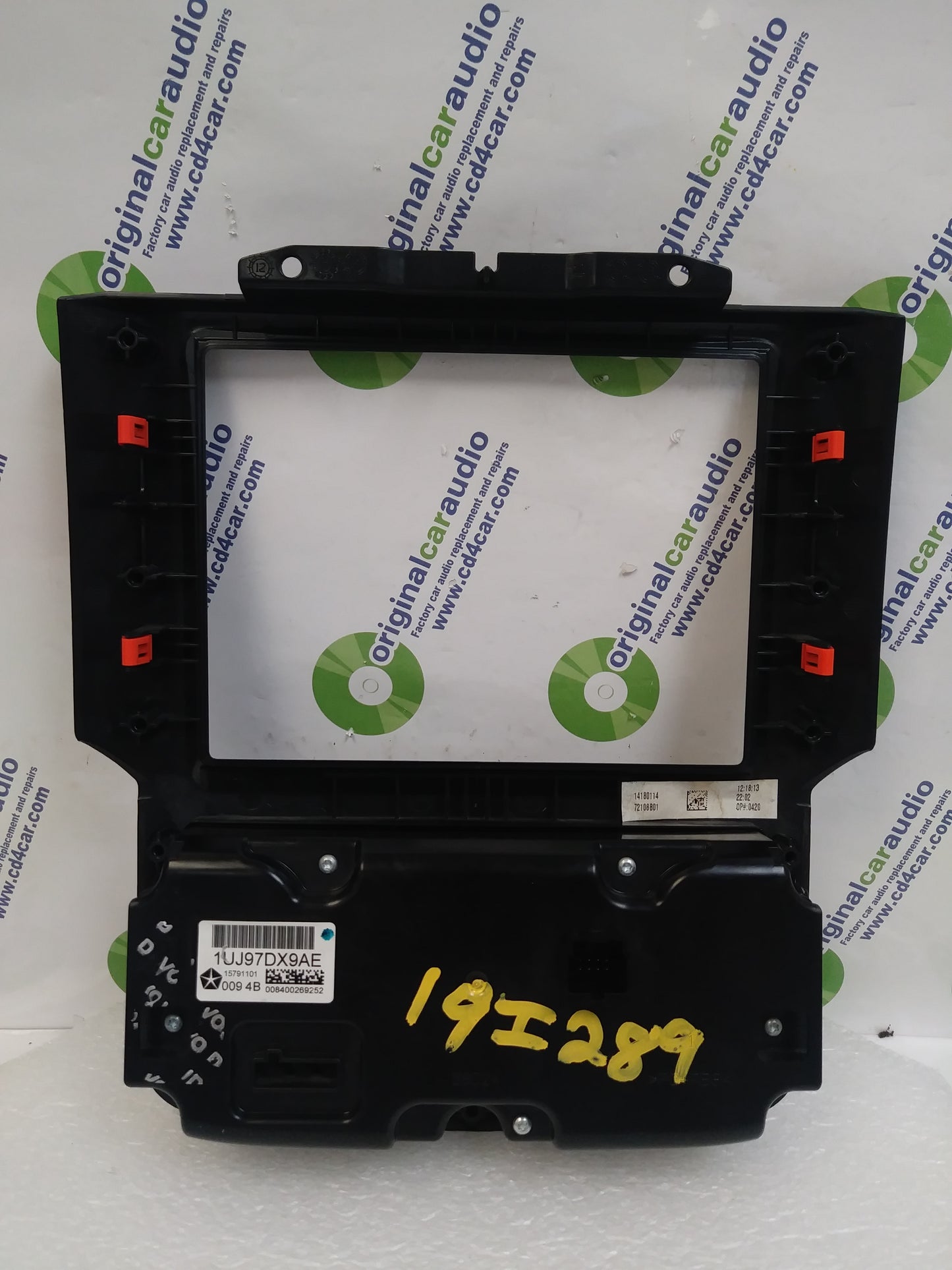 2013 - 2017 Dodge Ram 1500 2500 3500 OEM 8.4 Dual Zone Temperature Control Panel 1UJ97DX9AE