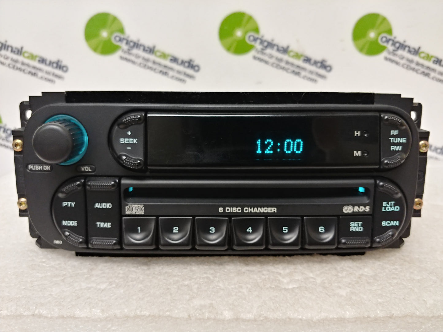 Remanufactured 2003 - 2005 Chrysler Jeep Dodge OEM AM FM Radio 6 CD Changer Receiver RBQ
