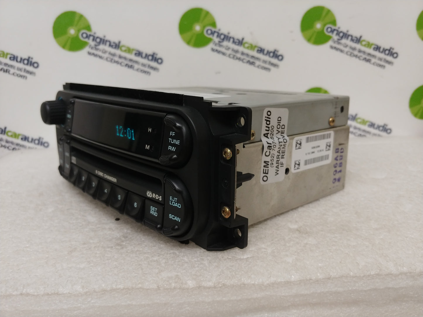 Remanufactured 2003 - 2005 Chrysler Jeep Dodge OEM AM FM Radio 6 CD Changer Receiver RBQ
