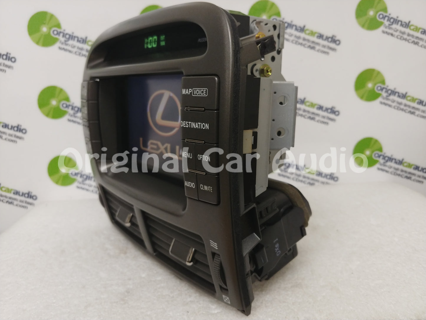 2001 - 2004 Lexus Ls430 Navigation gps screen lcd display monitor bezel oem