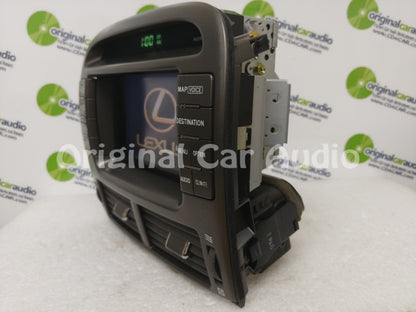 2001 - 2004 Lexus Ls430 Navigation gps screen lcd display monitor bezel oem
