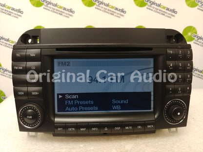Mercedes-Benz CL-Class Comand 220 Navigation Radio CD Player