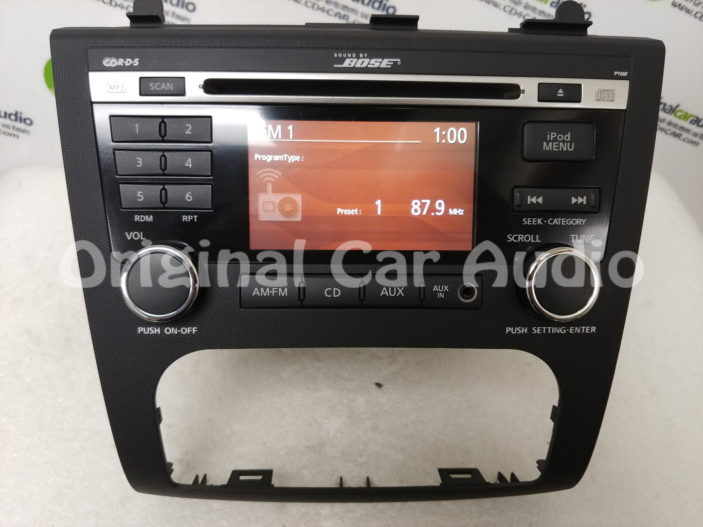 NEW 2009 2010 Nissan ALTIMA BOSE Radio RDS MP3 CD Player PY05F