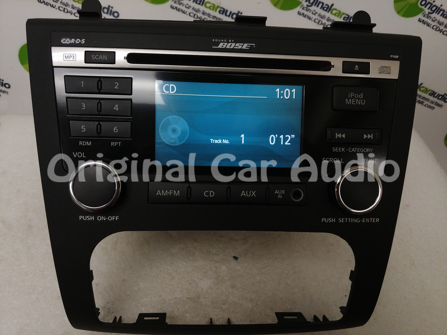 NEW 2009 2010 Nissan ALTIMA BOSE Radio RDS MP3 CD Player PY05F