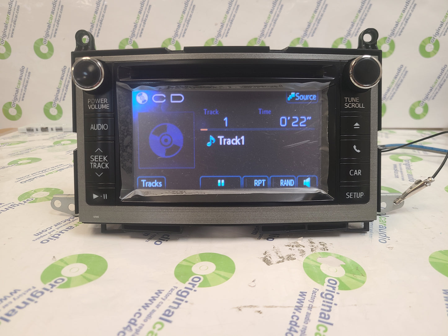 Re-Manufactured 2012 2013 57042 TOYOTA Venza Touchscreen Bluetooth Radio