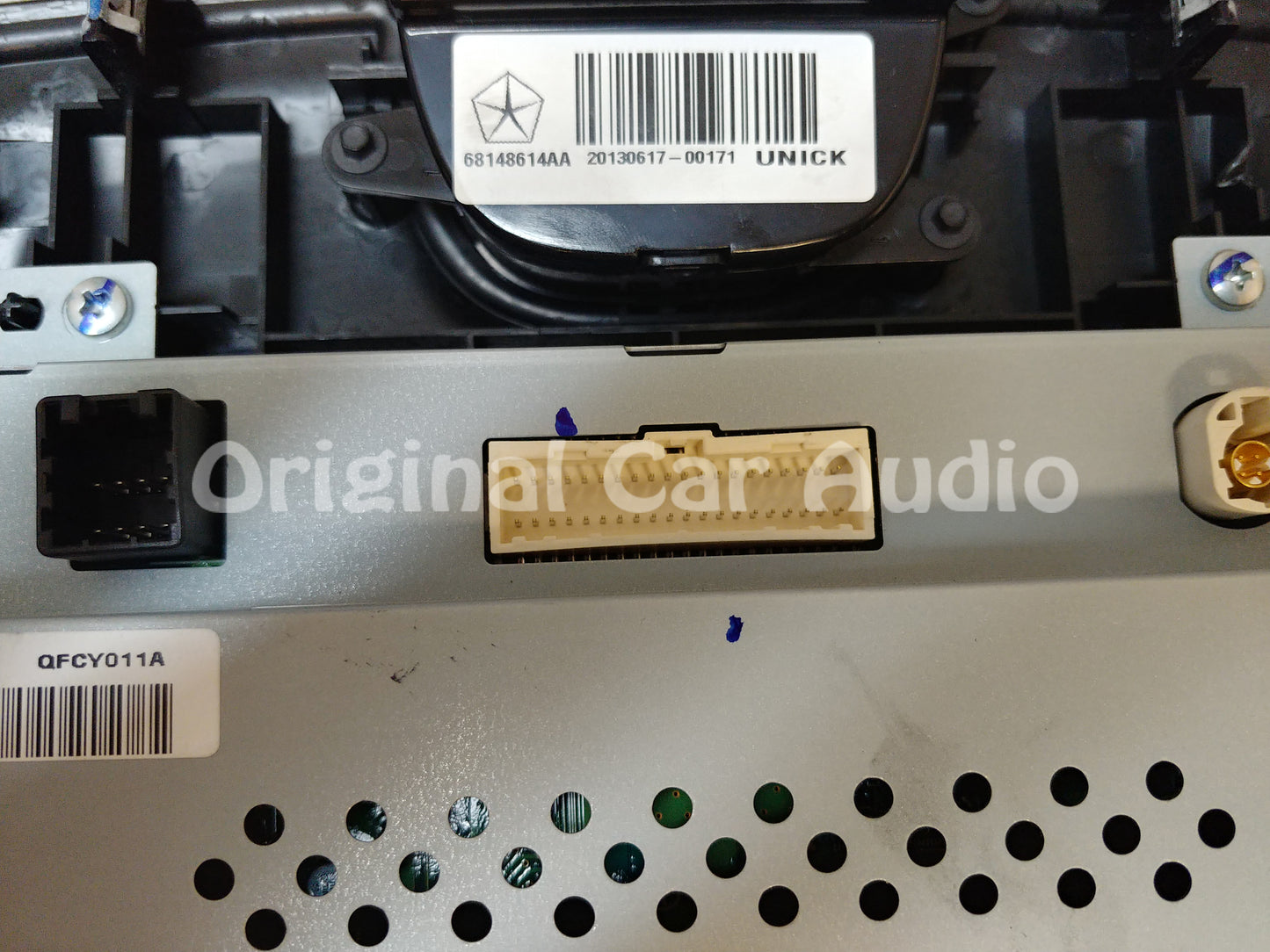 Chrysler 300 OEM Navigation Display Screen Center Black Bezel