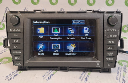 Refurbished 2013 2014 TOYOTA Prius Touch Screen Bluetooth AM FM Radio MP3 CD Player E7039 Factory OEM
