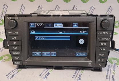 Refurbished 2013 2014 TOYOTA Prius Touch Screen Bluetooth AM FM Radio MP3 CD Player E7039 Factory OEM