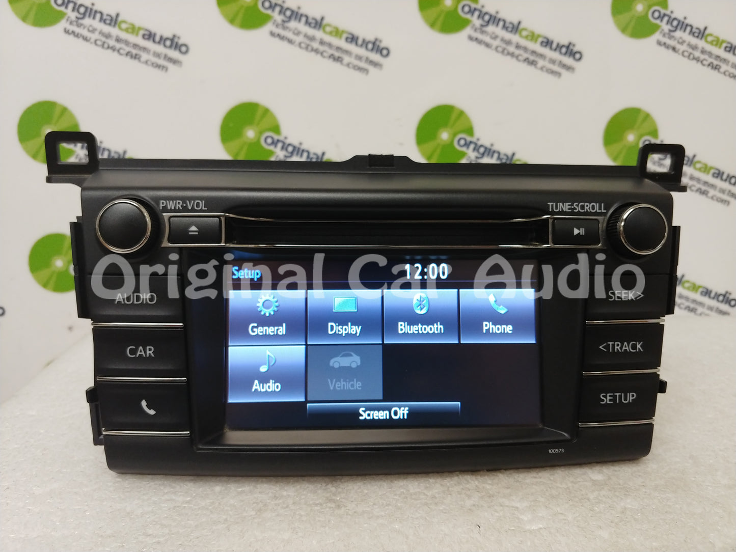 2013 - 2018 Toyota Rav4 AM FM Radio OEM Touchscreen Bluetooth Unit 100573