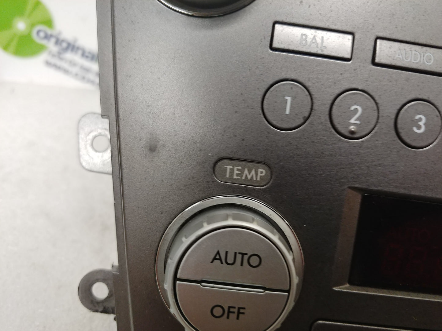 Blemished 2007 - 2008 Subaru Legacy OEM AM FM Radio MP3 6 CD Player Receiver P-204UH