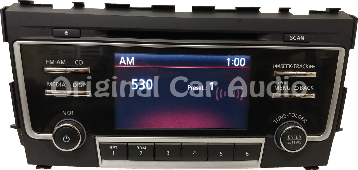 2017 2018 Nissan ALTIMA OEM NissanConnect AM FM iPod Radio CD Player